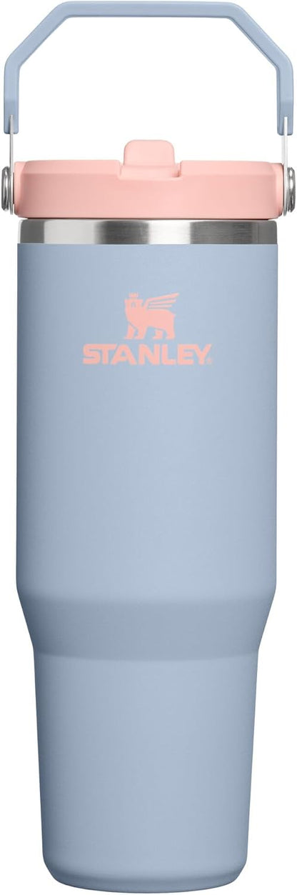 STANLEY IceFlow 2.0 - Vaso con pajita, 30 onzas, Blue Dream | Asa d...