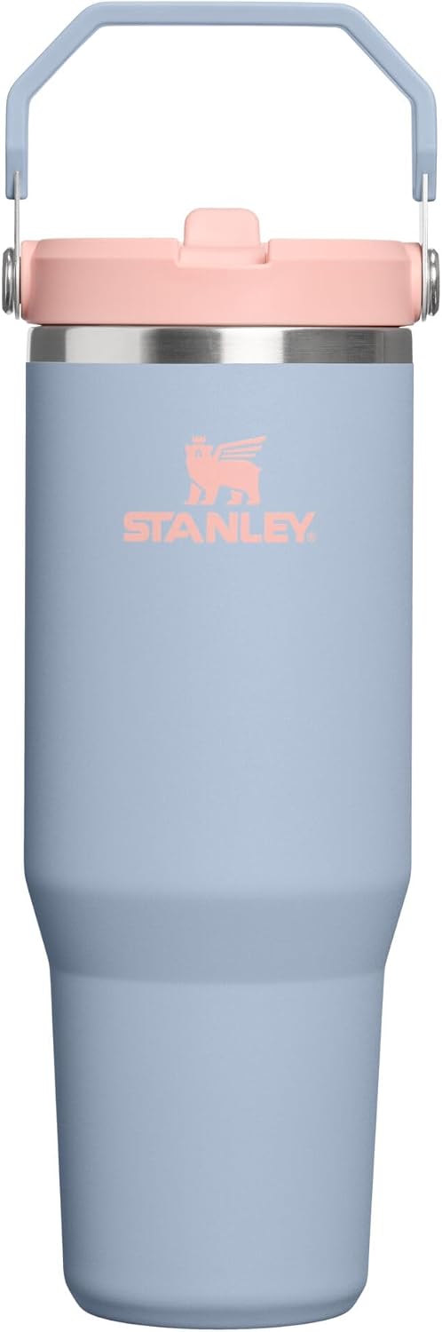 STANLEY IceFlow 2.0 - Vaso con pajita, 30 onzas, Blue Dream | Asa d...