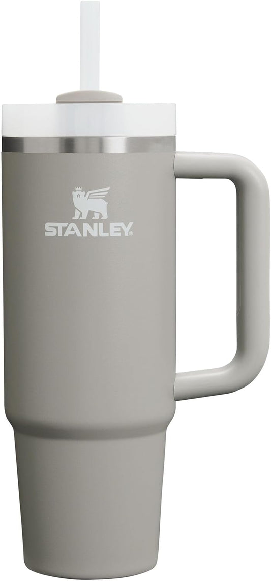 Stanley Quencher H2.0 - Vaso de acero inoxidable con asa, pajilla y...