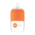 PopYum Biberón de 5 oz con fórmula anticólica naranja para hacer\/m...