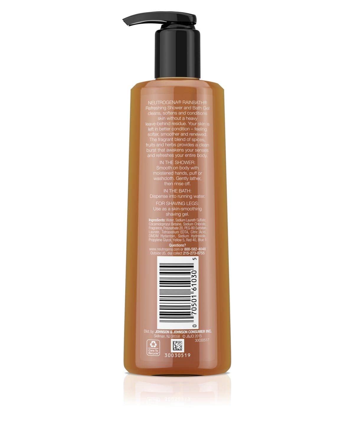Neutrogena Rainbath Gel de ducha y baño de 8.5 onzas (8.5 fl oz) (p...