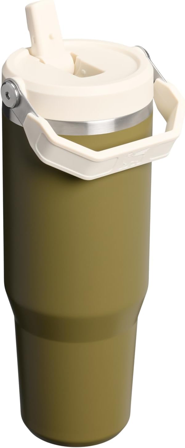 STANLEY IceFlow 2.0 - Vaso con pajita, 30 onzas, tomillo | Asa de f...