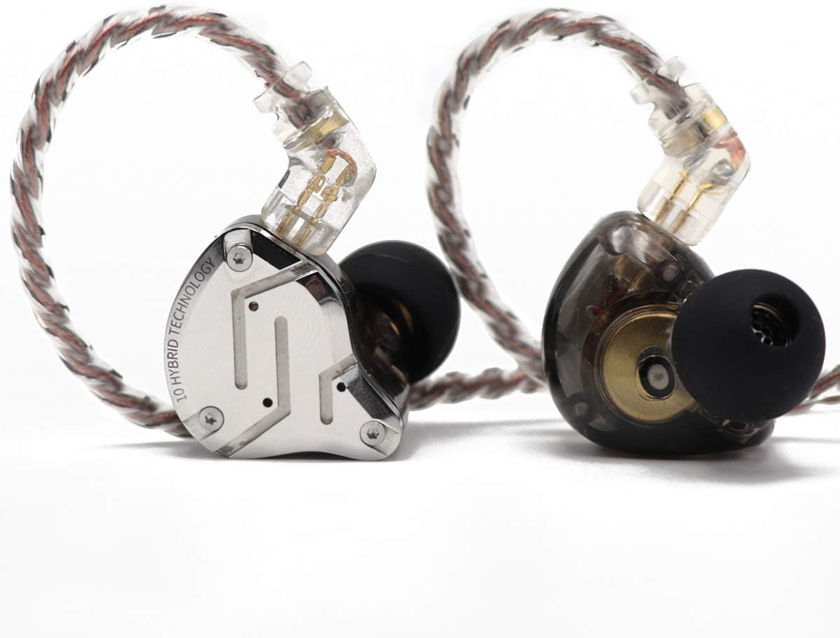 Linsoul KZ ZS10 Pro, 4BA+1DD, 5 controladores, auriculares intraaur...