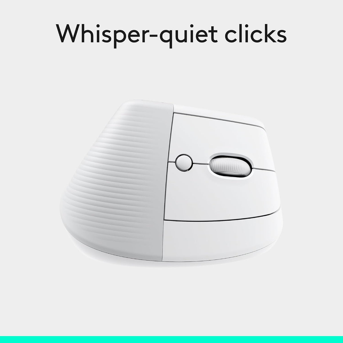 Ratón inalámbrico ergonómico vertical Logitech Lift - Blanco roto |...