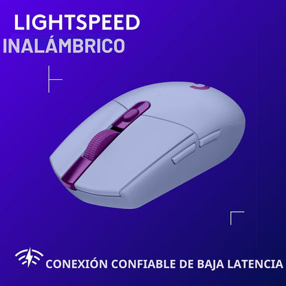 Logitech G Mouse inalámbrico para juegos 305 Lightspeed + paquete d...