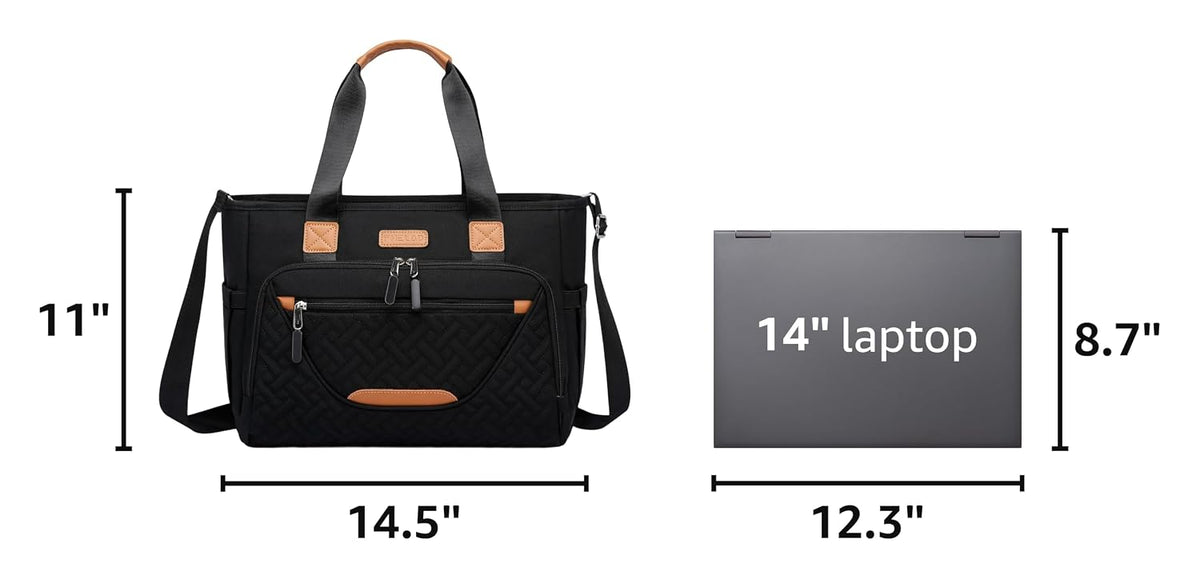 FHELAD Bolsa de pañales para mujer, bolsa de pañales para bebé 16L...
