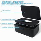 Paquete de 2 dispensadores de toallitas para bebés LEQXGO, estuche...