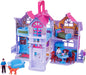 Liberty Imports Mi Hermosa Casa de Muñecas Fold and Go Pretend Play...