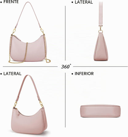 KKXIU Bolso de hombro para mujer, lindos bolsos y bolsos hobo | Bol...