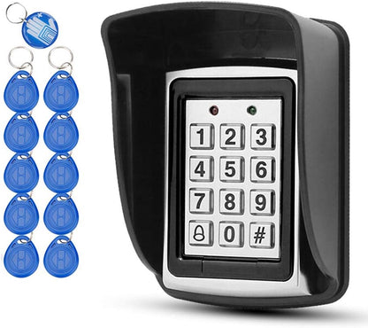 OBO HANDS 10 llaveros RFID + cubierta impermeable para lluvia + tec...