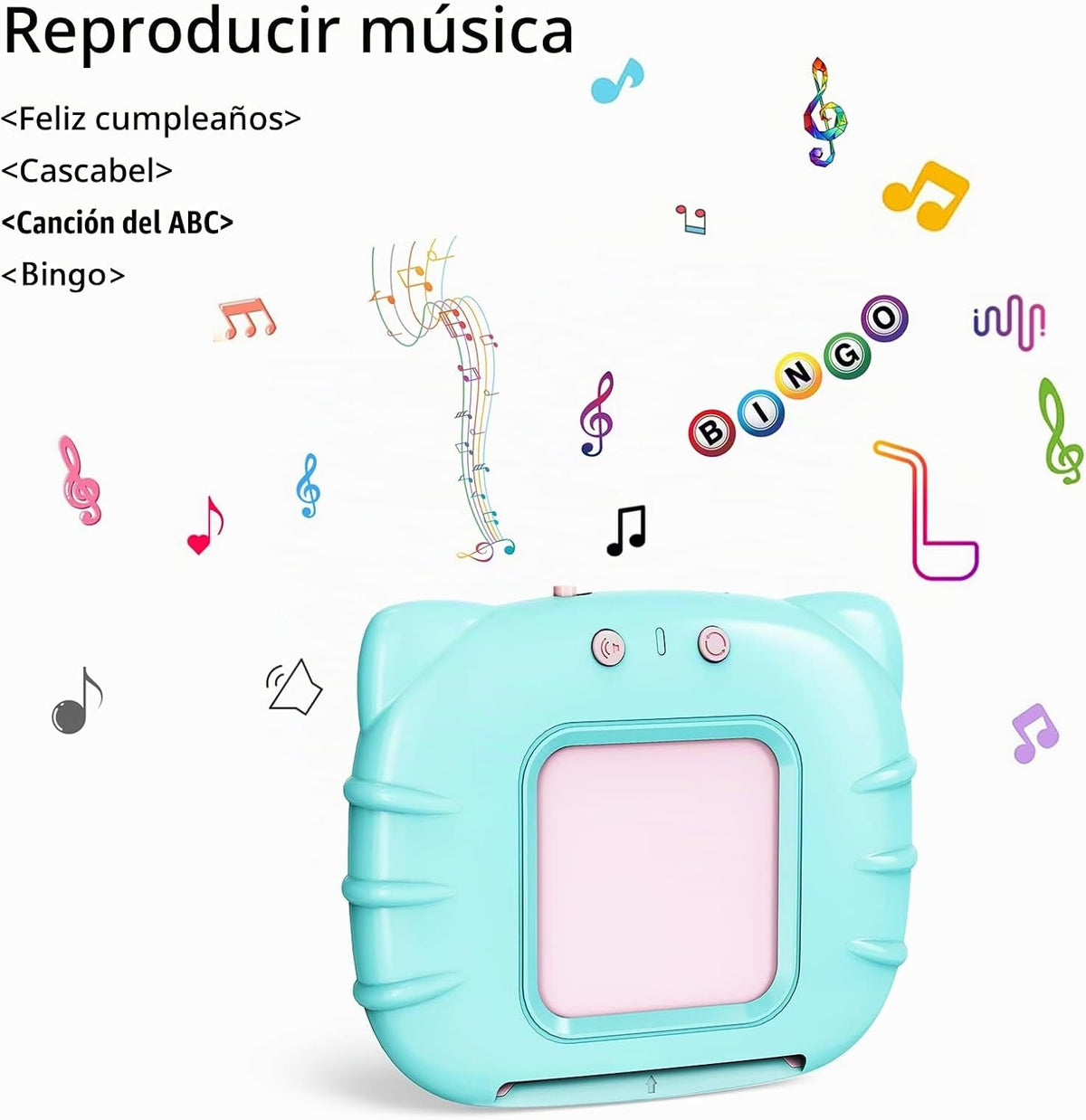 Lapare Tarjetas Didácticas Audibles Bilingües en Español e Inglés c...