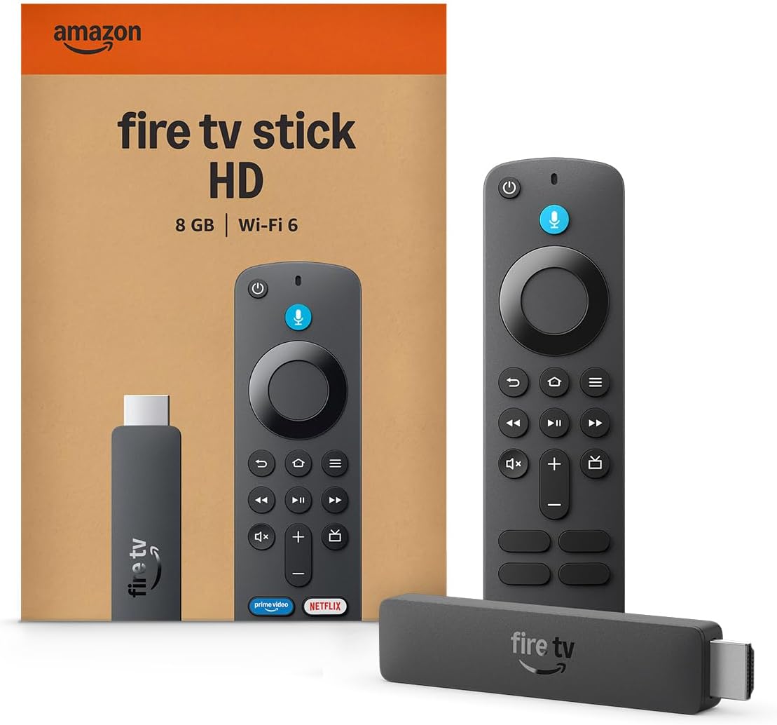 Amazon Fire TV Stick HD (modelo más reciente): TV en vivo gratis, C...