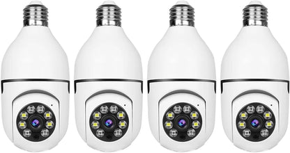 Cámara de seguridad con bombilla - 5G y 2.4 GHz WiFi 2K cámaras de...