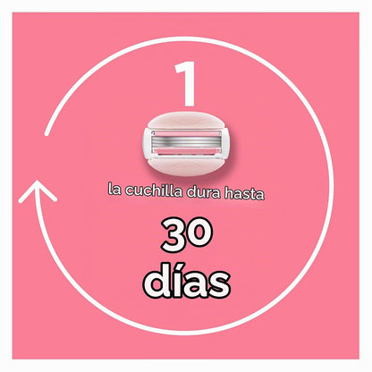 Gillette Venus ComfortGlide White Tea 4 unidades, con Gillette Venu...