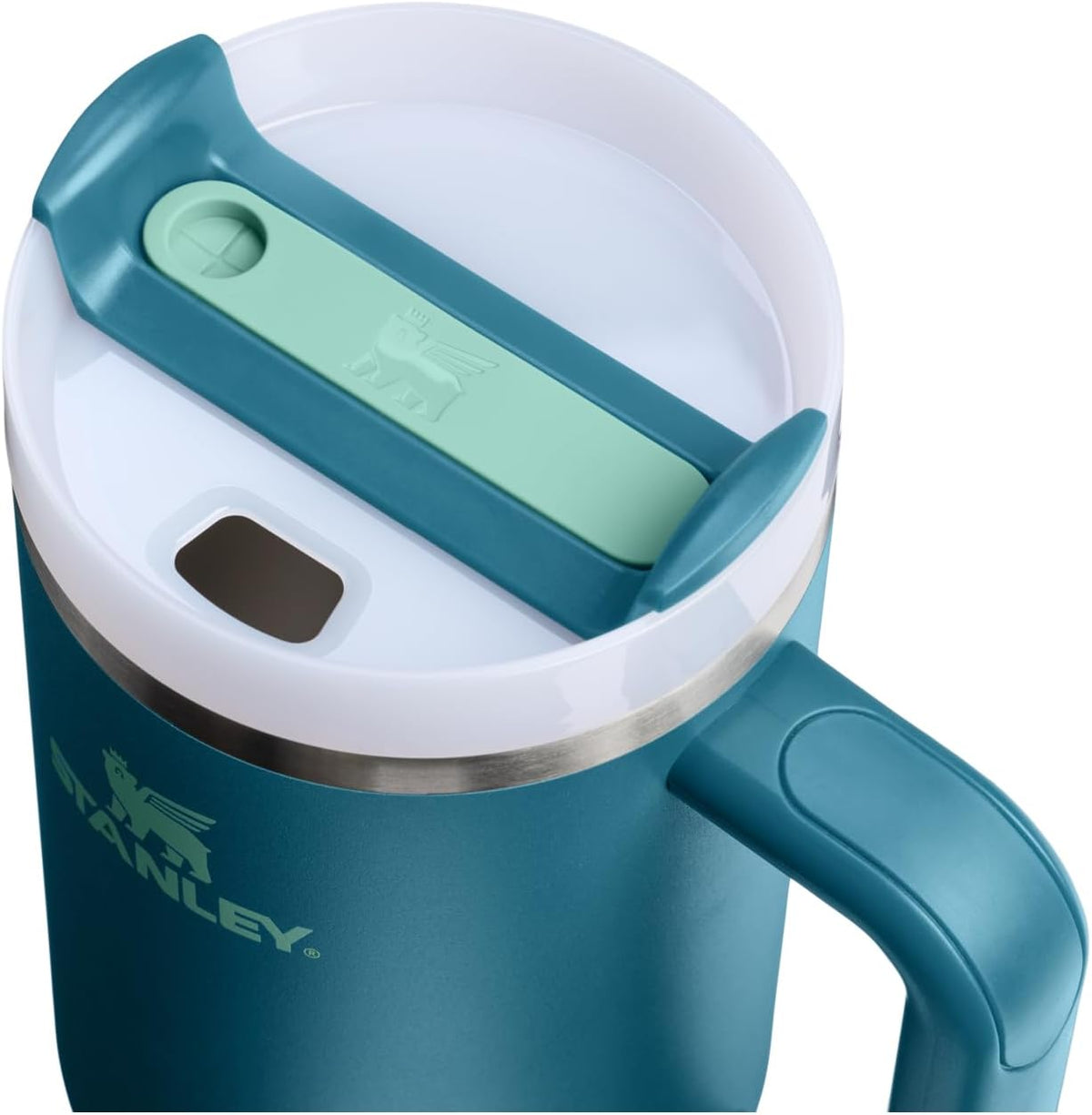 STANLEY Quencher H2.0 Flow State - Vaso de 40 onzas, color verde az...