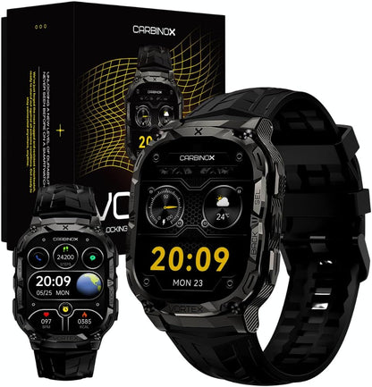 CARBINOX Reloj Inteligente Vortex (Contestar\/Hacer Llamadas), Rast...