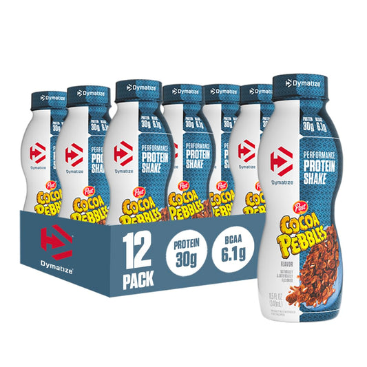 Dymatize - Batido de alto rendimiento proteico de 1.06 oz, guijarro...