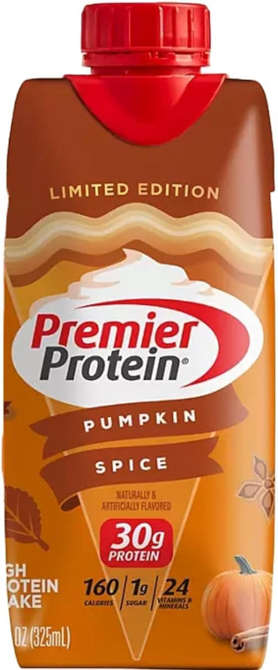 Premier Protein - Batido alto en proteína, sabor especias de calaba...