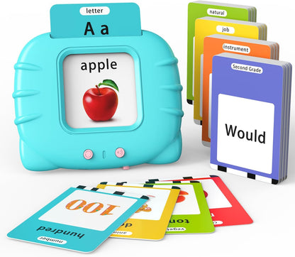 Lapare - Tarjetas didácticas parlantes para niños pequeños de 3, 4,...