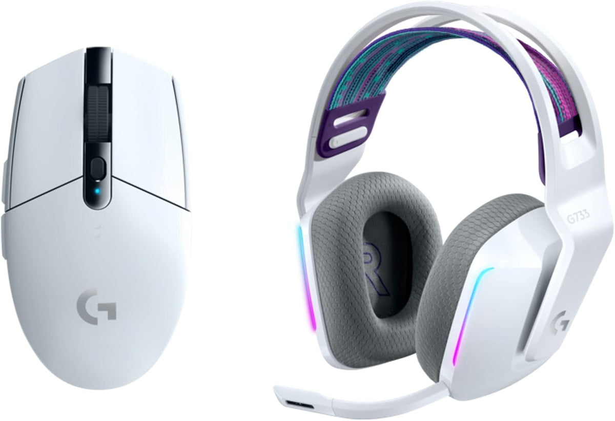 Logitech G305 Lightspeed - Mouse inalámbrico para juegos + Audífono...