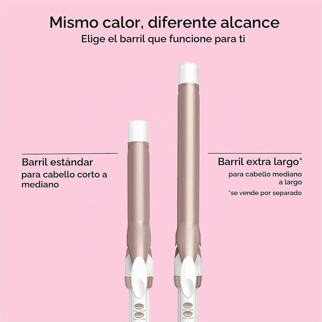 Conair - Plancha rizadora de cerámica doble, barril de 1 pulgada |...