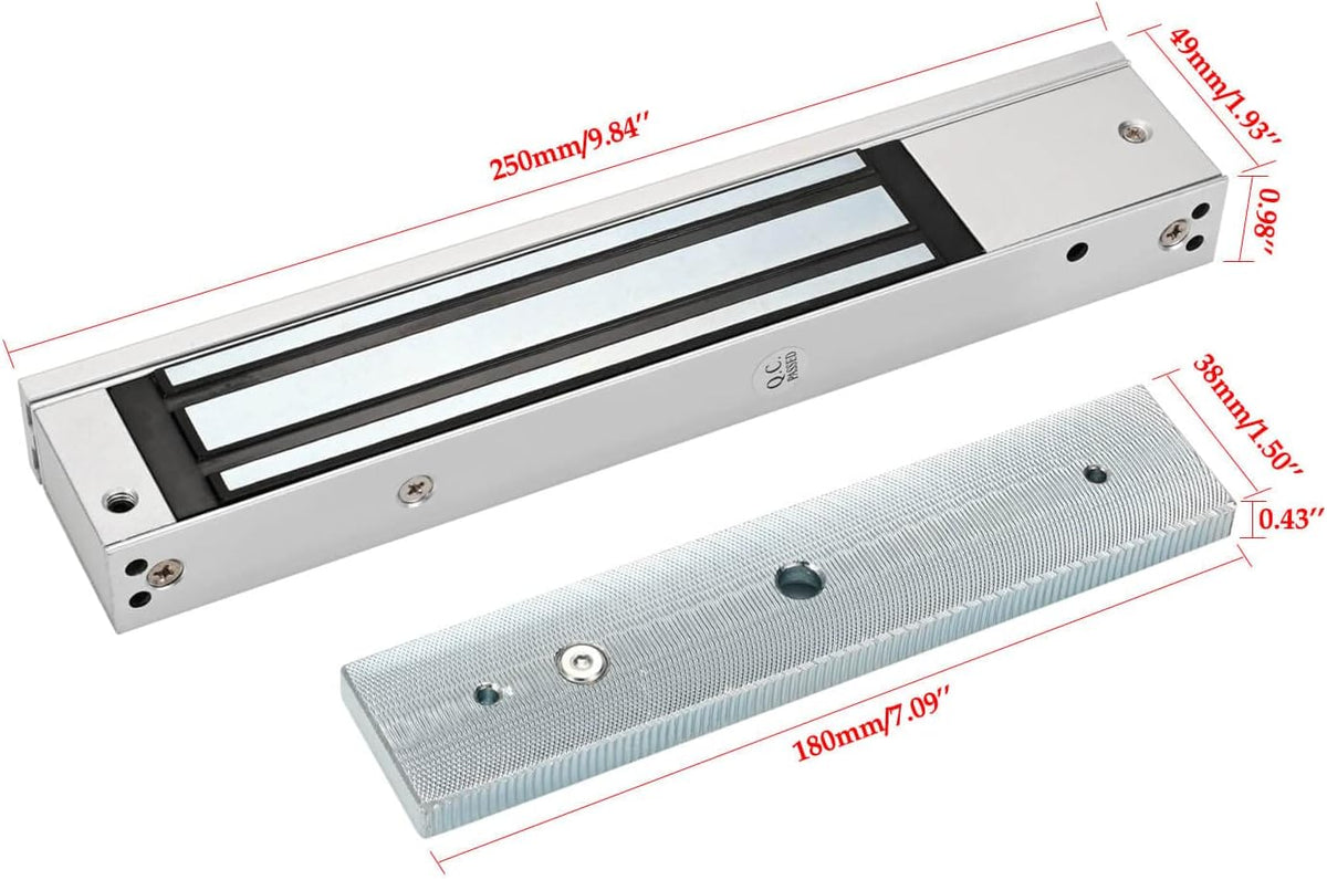 Sistema de control de acceso de puerta RFID teclado 600lb Kit de ce...