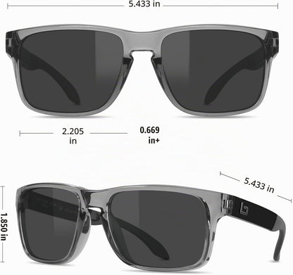 BNUS Corning Gafas de sol con lentes de vidrio para hombres y mujer...