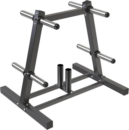 Kipika Soporte para árbol de placas de pesas, soporte para pesas de...