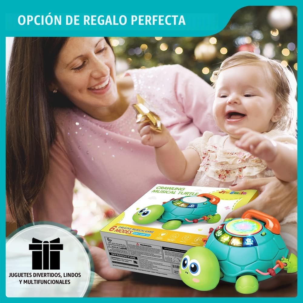 Jyusmile Juguetes para bebés de 6 a 12 meses, juguetes musicales pa...
