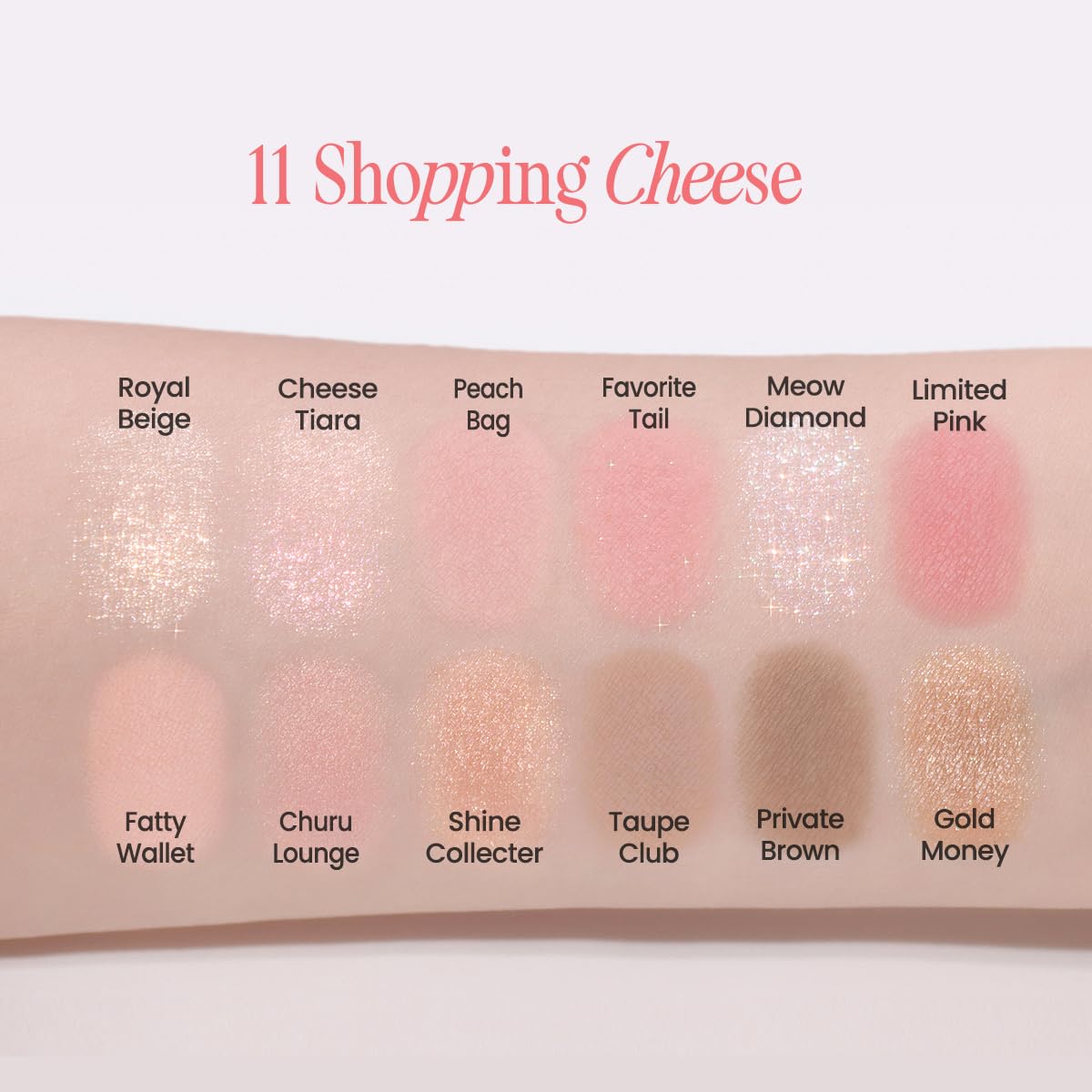 CLIO Pro Paleta de ojos de aire, 12 colores mate y brillante, color...