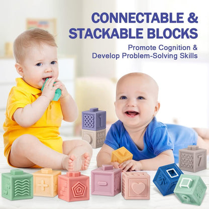 Jyusmile Juguetes para bebés de 6 a 12 meses, juguete Montessori Pr...