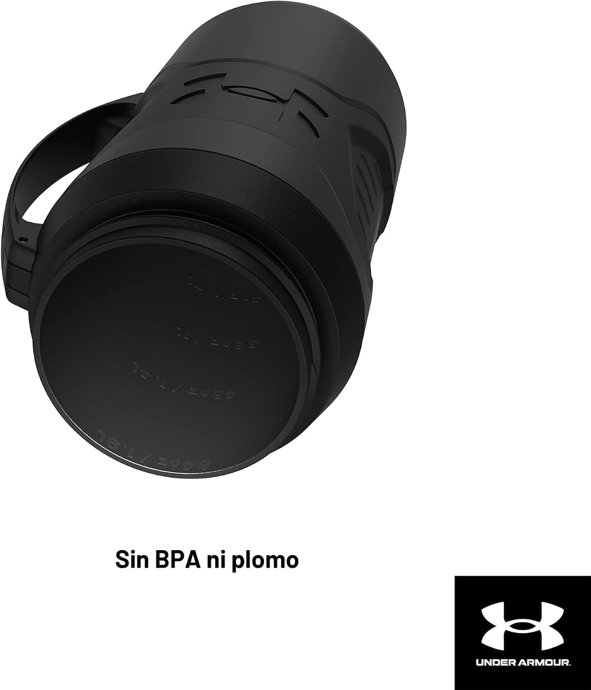 Under Armour Botella de agua aislada con asa y gancho para cerca, j...