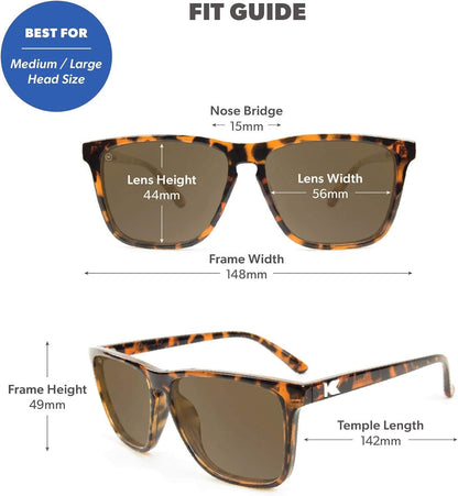 Knockaround Gafas de sol polarizadas cuadradas para hombres y mujer...