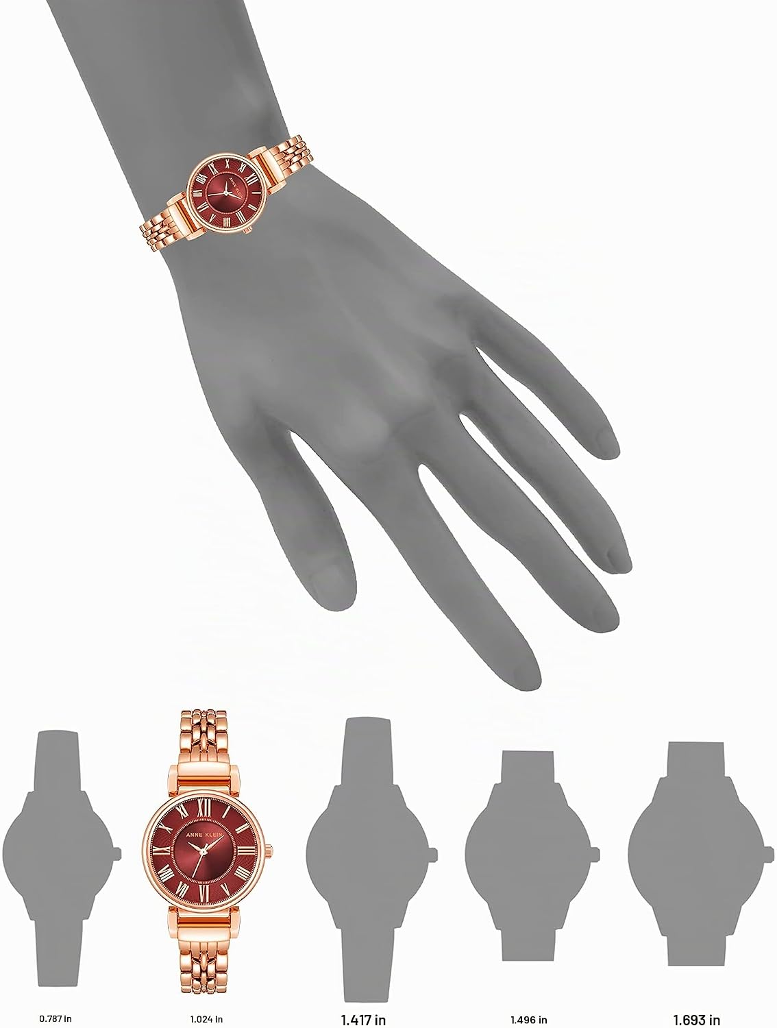 Anne Klein - Reloj de pulsera para mujer