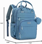 BabbleRoo Mochila para pañales \u2013 Bolsa de viaje esencial para...