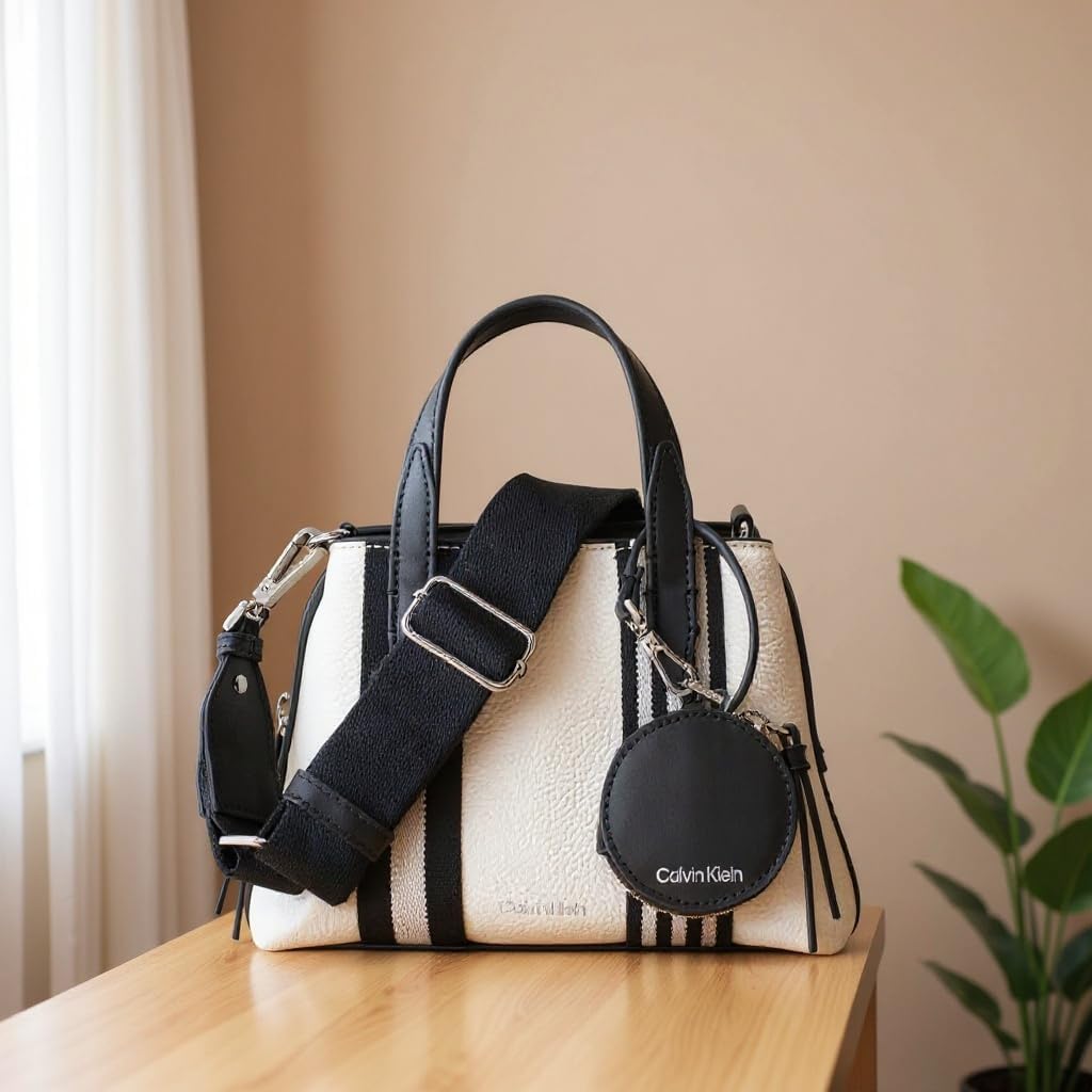 Calvin Klein Millie - Mini bolso cruzado 2 en 1 con compartimento t...