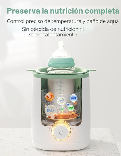 Momcozy Calentador de botellas Nutri y tabletas descalcificadoras o...