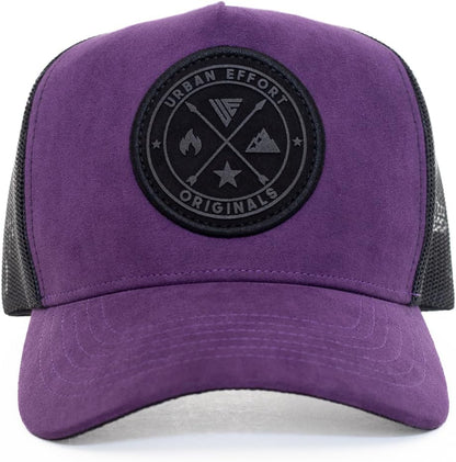 Urban Effort Trucker Hat para hombre – Gorra de béisbol con parte t...