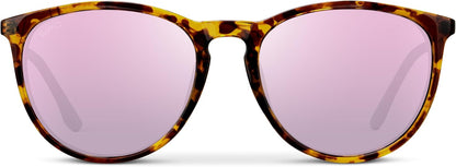 WearMe Pro Gafas de sol polarizadas redondas para mujer, protección...