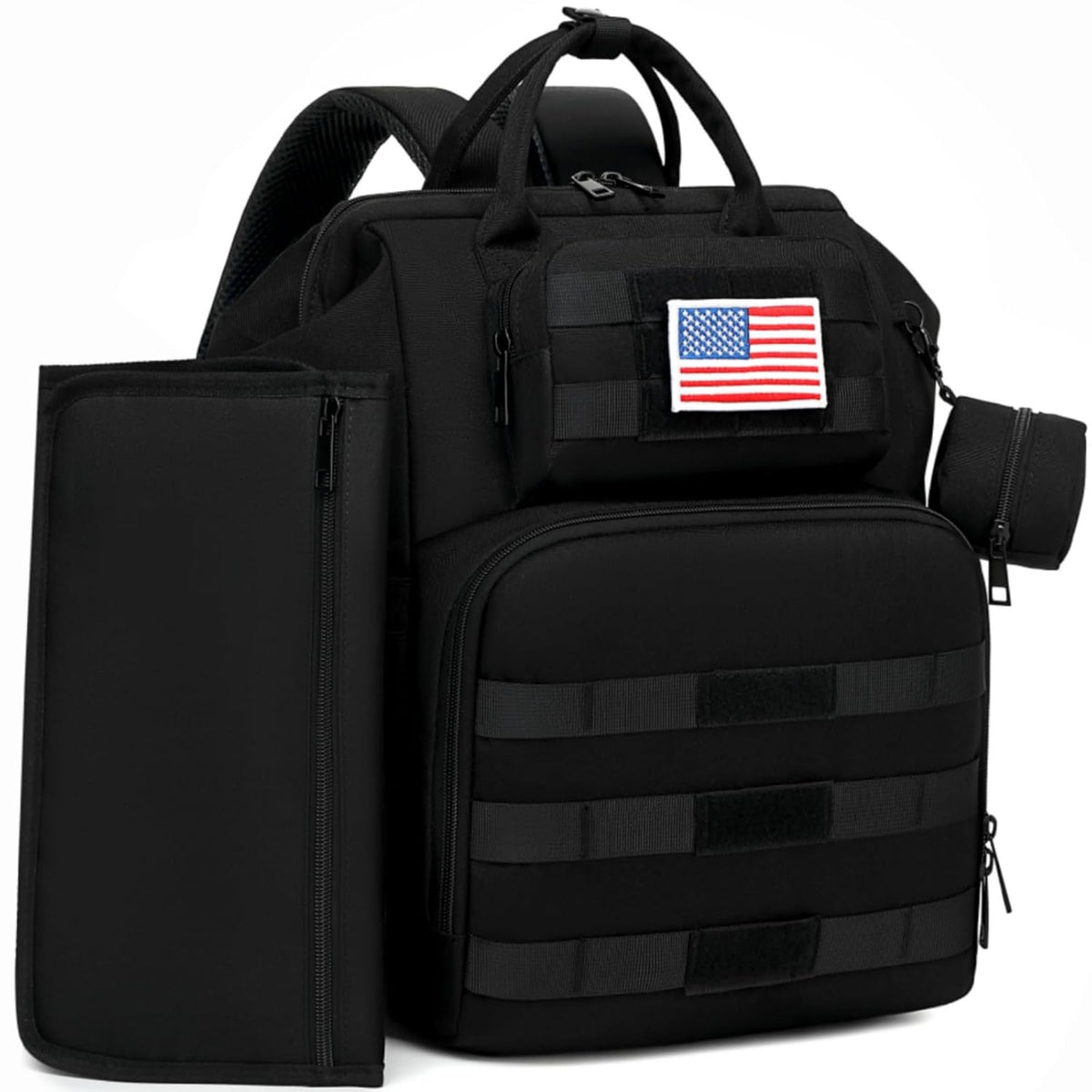 ROSEGIN Mochila para pañales para papá y hombres, bolsa grande de v...