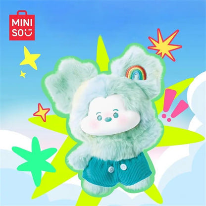 MINISO Disney Mickey Cloud Serie Fantasía de Peluche de Vinilo Caja...
