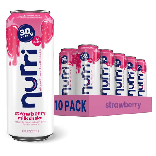 Nurri - Batido de leche ultra filtrado de proteína de 1.06 oz, fres...