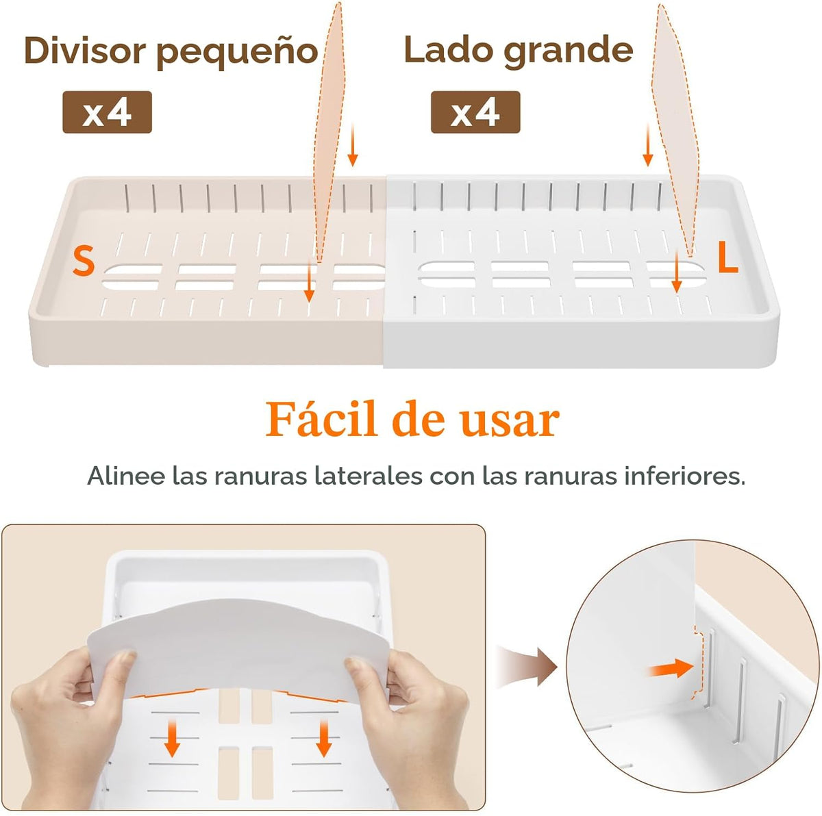 Lifewit Organizador de armario de cocina para tapa de condensador d...