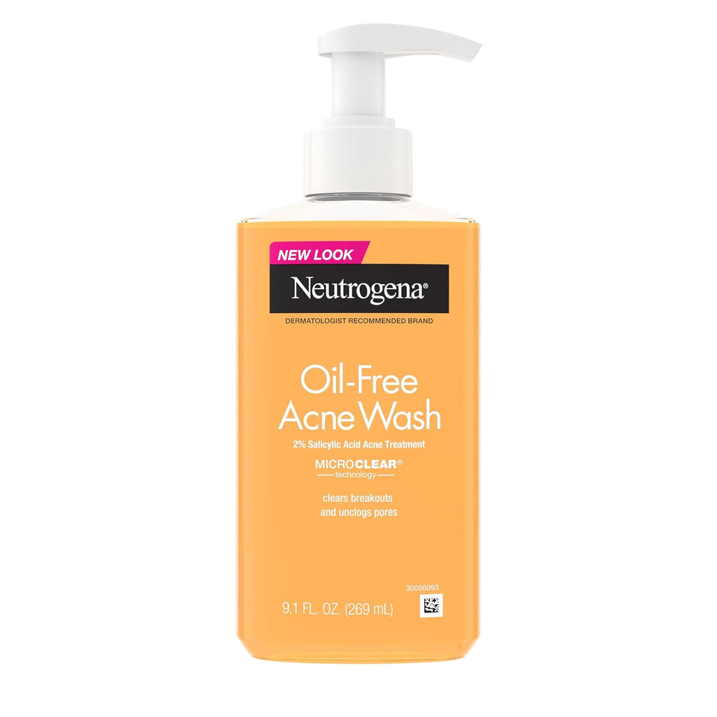 Neutrogena Lavado facial sin aceite, 9.1 fl. onz | Limpiador de áci...