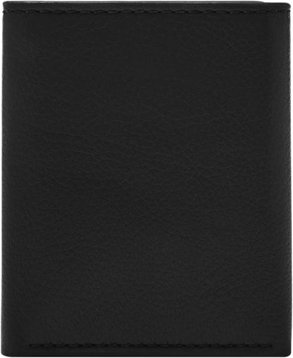 Fossil Carson - Cartera de piel triple para hombre