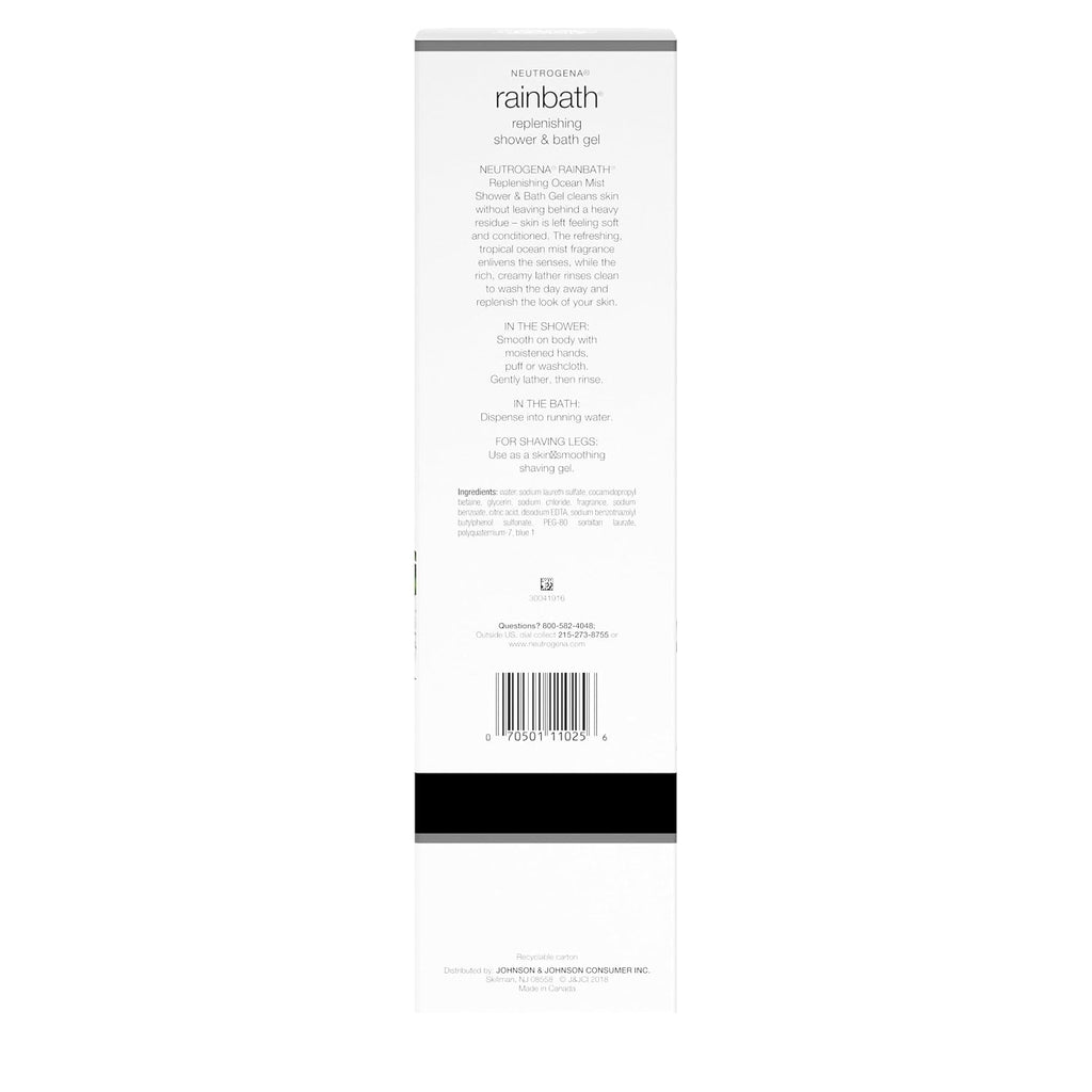 Neutrogena Rainbath Gel de ducha y baño refrescante con fórmula hid...