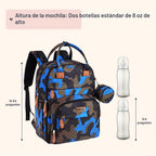 BabbleRoo Mochila para pañales \u2013 Bolsa de viaje para Baby Esse...