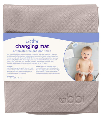 Ubbi On-the-Go - Cambiador de pañales para bebé, color topo | Bolsa...