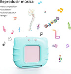 Lapare - Juguete educativo audible con música para niñas de 3, 4, 5...