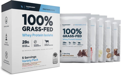 Transparent Labs Proteína de suero aislada alimentada con pasto - S...